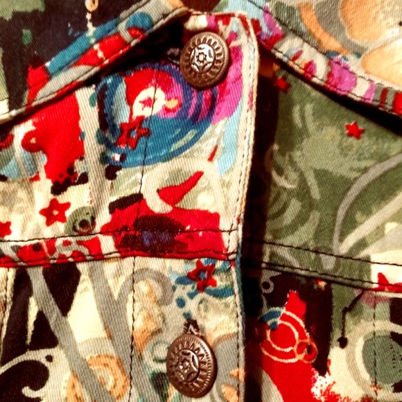 Kaktus Size XL Woman's Top Jacket, Plus Size Woman, Vintage XL Oversize Jacket - Picture 7 of 16